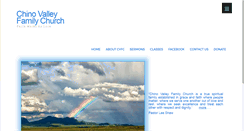 Desktop Screenshot of chinovalleyfamilychurch.com